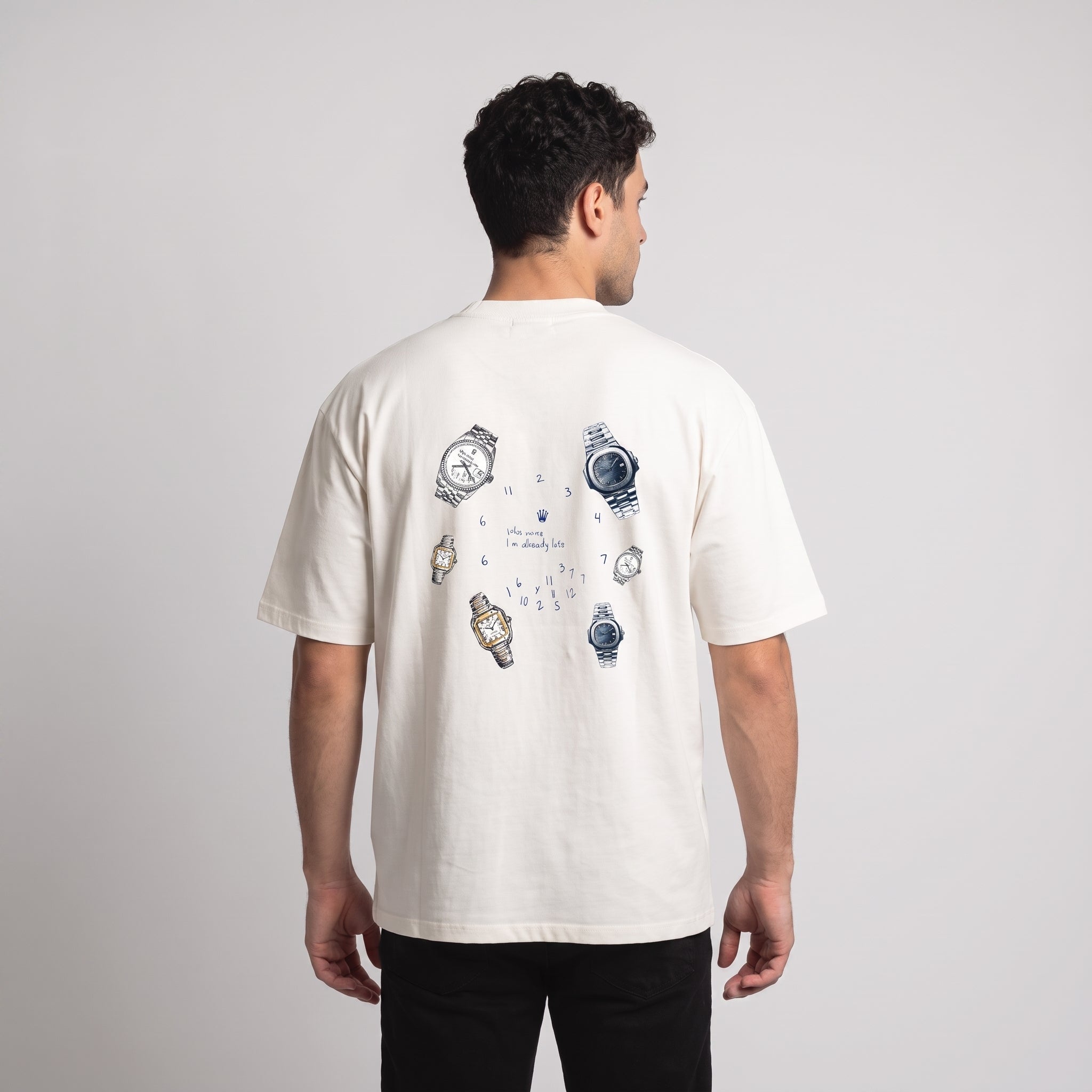 WHO CARES — Already Late Tee